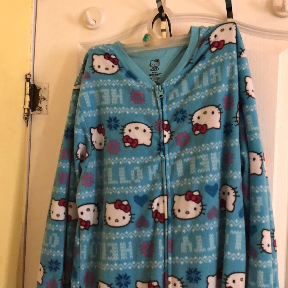 Adult Onesie - Hello Kitty